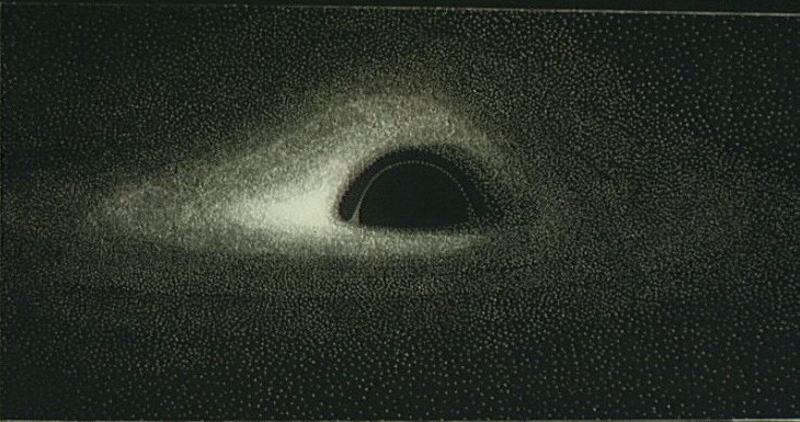 Trou noir Luminet